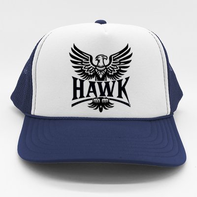 Hawk Bird Logo Trucker Hat