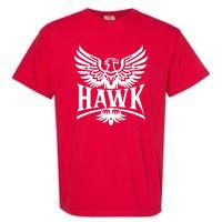 Hawk Bird Logo Garment-Dyed Heavyweight T-Shirt