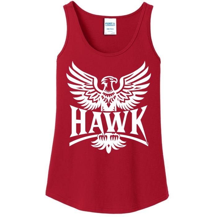 Hawk Bird Logo Ladies Essential Tank