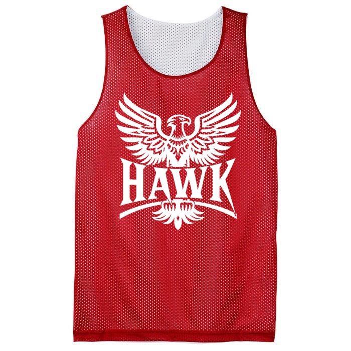 Hawk Bird Logo Mesh Reversible Basketball Jersey Tank