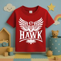 Hawk Bird Logo Toddler T-Shirt