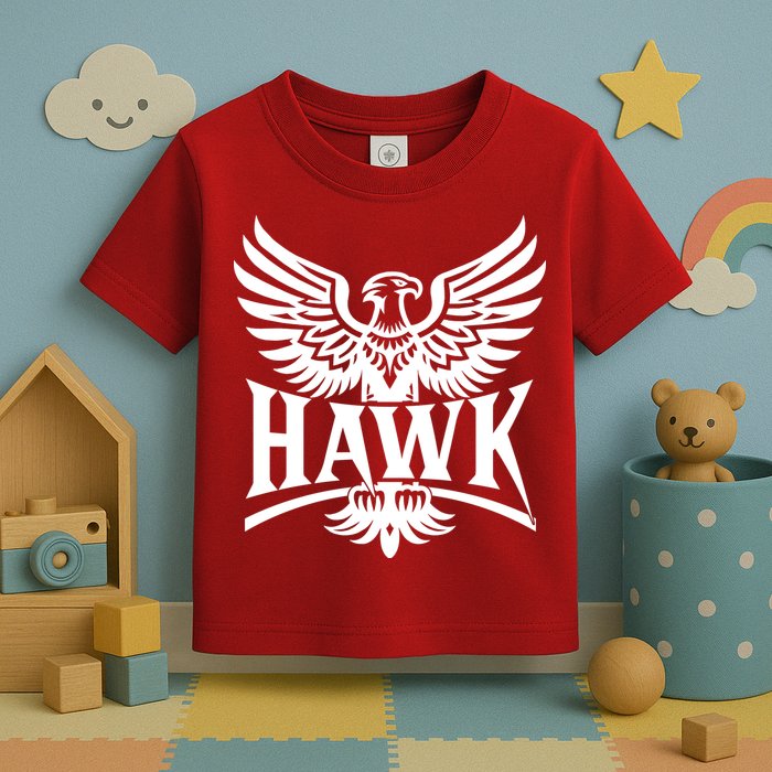 Hawk Bird Logo Toddler T-Shirt