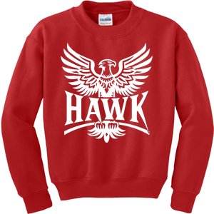 Hawk Bird Logo Kids Sweatshirt