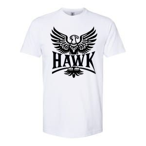 Hawk Bird Logo Softstyle CVC T-Shirt