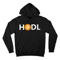 Hodl Bitcoin Logo Cryptocurrency Btc Gift Hoodie