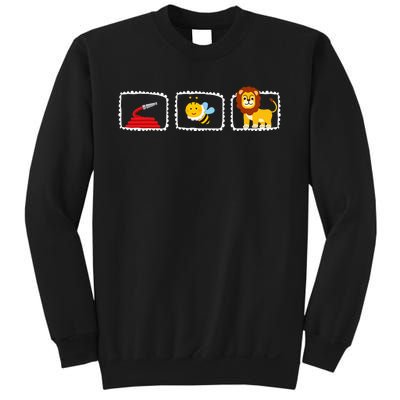 Hose Bee Lion Hoes Be Lying Pun Intended Sweatshirt