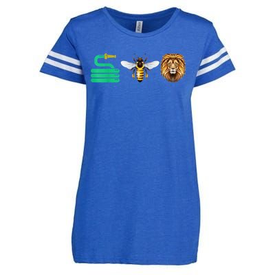 Hose Bee Lion Hose Be Lying Funny Enza Ladies Jersey Football T-Shirt