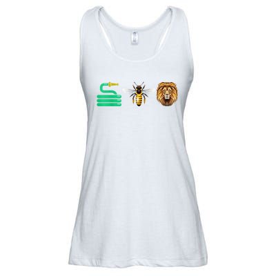 Hose Bee Lion Hose Be Lying Funny Ladies Essential Flowy Tank