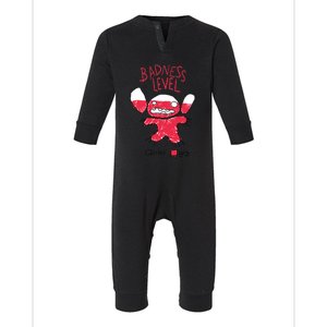 High Badness Level Infant Fleece One Piece