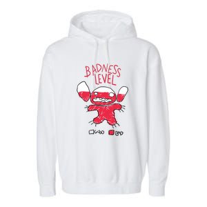 High Badness Level Garment-Dyed Fleece Hoodie