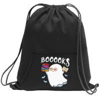 Halloween Books Librarian English Teacher Reader Reading Sweatshirt Cinch Pack Bag