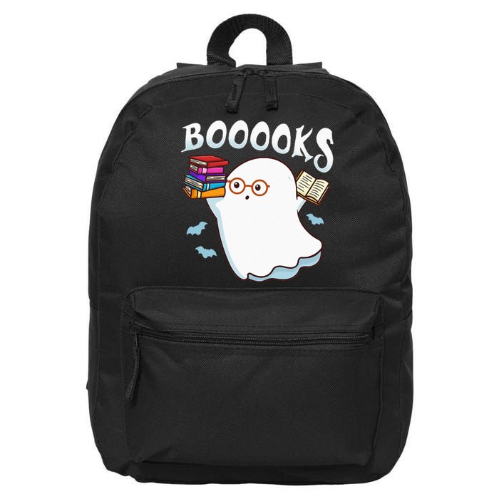 Halloween Books Librarian English Teacher Reader Reading 16 in Basic Backpack