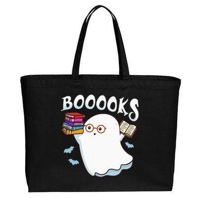 Halloween Books Librarian English Teacher Reader Reading Cotton Canvas Jumbo Tote