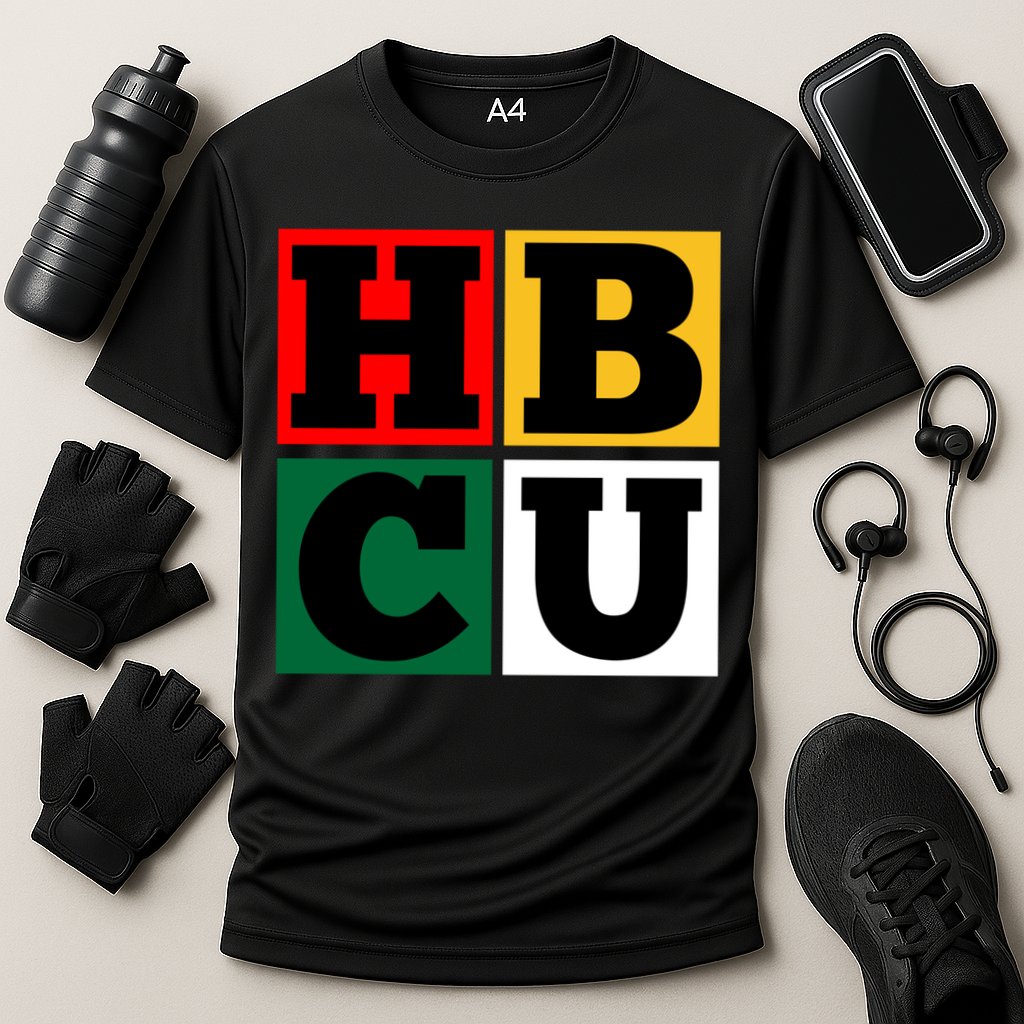 Hbcu Block Letters Grads Alumni Gift Performance Shirt