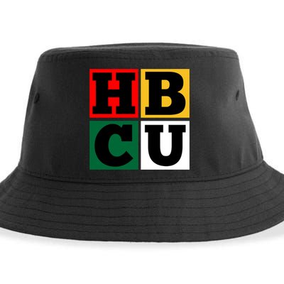 Hbcu Block Letters Grads Alumni Gift Sustainable Bucket Hat