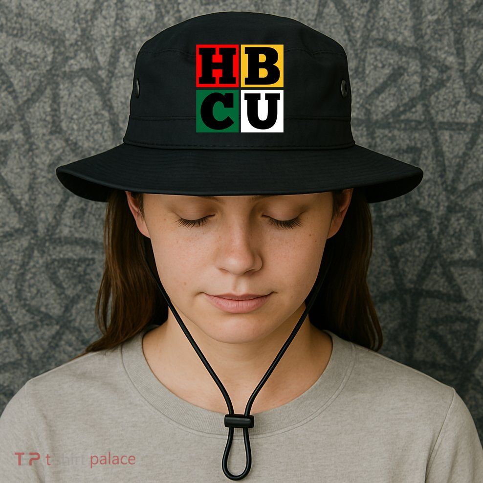 Hbcu Block Letters Grads Alumni Gift Bucket Hat
