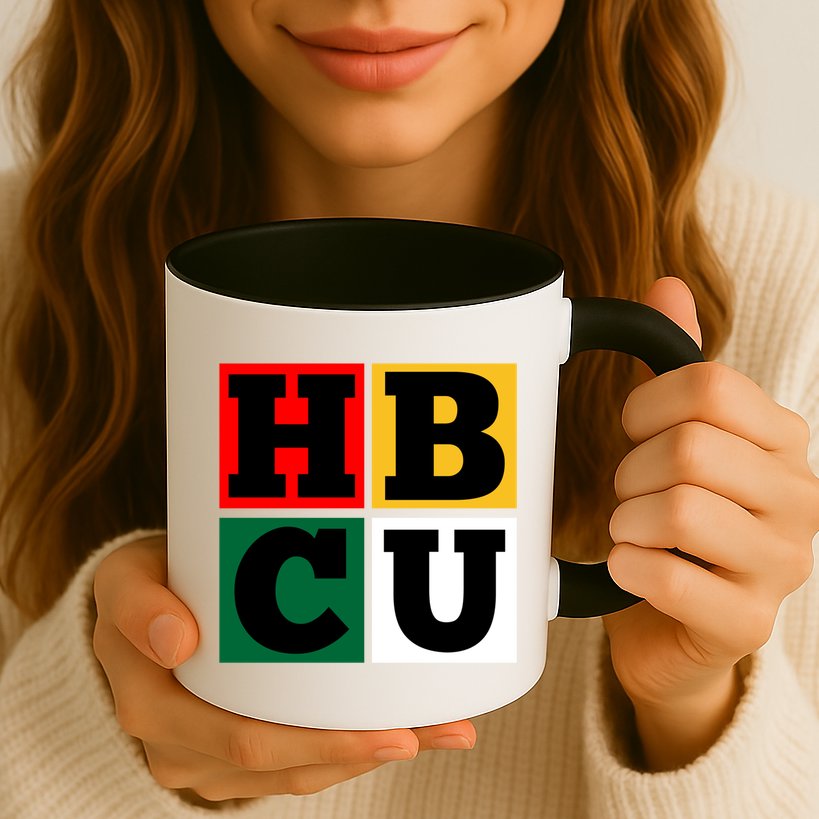 Hbcu Block Letters Grads Alumni Gift Mug