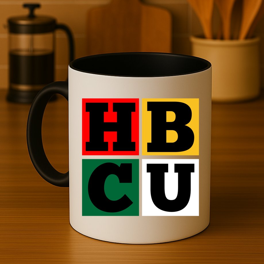 Hbcu Block Letters Grads Alumni Gift Mug