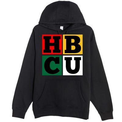 Hbcu Block Letters Grads Alumni Gift Premium Pullover Hoodie