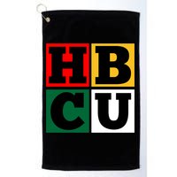 Hbcu Block Letters Grads Alumni Gift Golf Towel