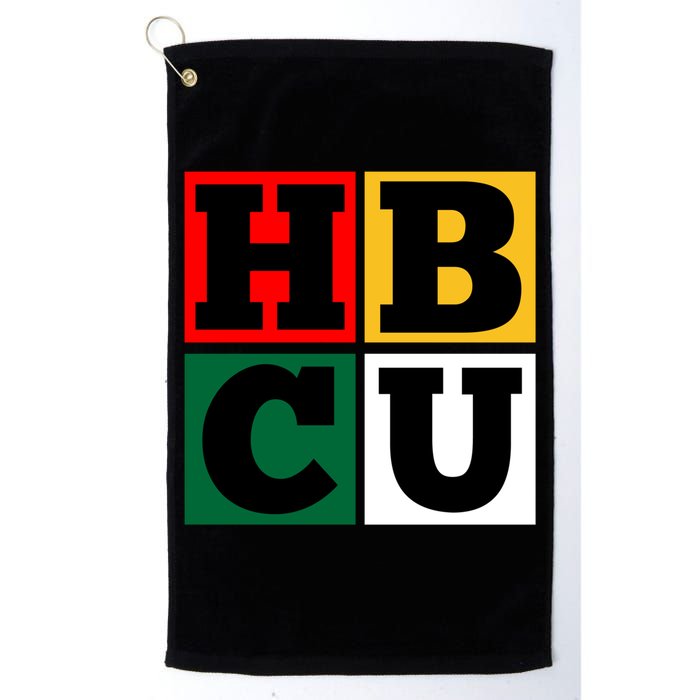 Hbcu Block Letters Grads Alumni Gift Golf Towel