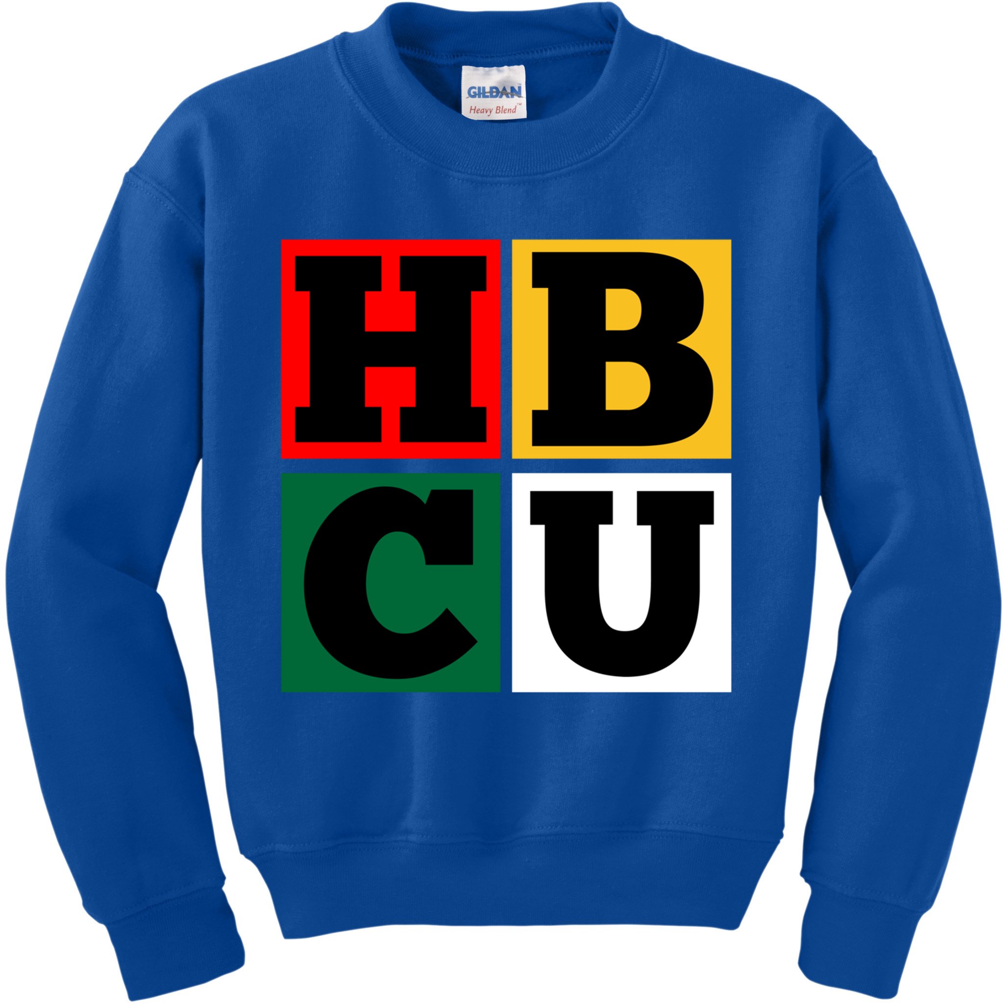 Hbcu Block Letters Grads Alumni Gift Kids Sweatshirt