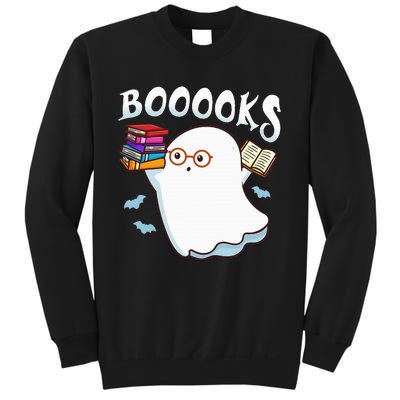 Halloween Books Librarian English Teacher Reader Reading Sweatshirt