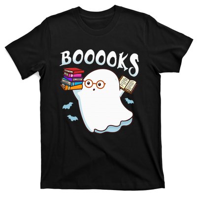 Halloween Books Librarian English Teacher Reader Reading T-Shirt