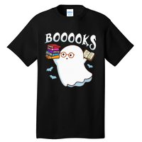 Halloween Books Librarian English Teacher Reader Reading Tall T-Shirt