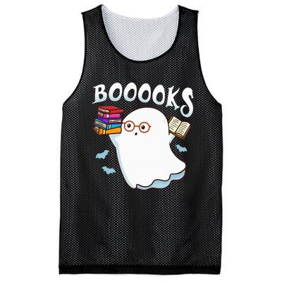 Halloween Books Librarian English Teacher Reader Reading Mesh Reversible Basketball Jersey Tank