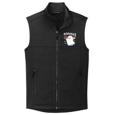 Halloween Books Librarian English Teacher Reader Reading Collective Smooth Fleece Vest