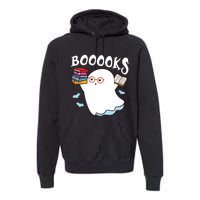 Halloween Books Librarian English Teacher Reader Reading Premium Hoodie