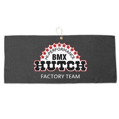 Hutch Bmx Logo Skyway Gt Large Microfiber Waffle Golf Towel