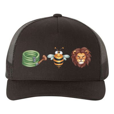 Hose Bee Lion Funny Meme Hose Bee Lion Yupoong Adult 5-Panel Trucker Hat