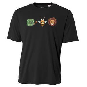 Hose Bee Lion Funny Meme Hose Bee Lion Cooling Performance Crew T-Shirt