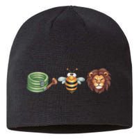 Hose Bee Lion Funny Meme Hose Bee Lion Sustainable Beanie