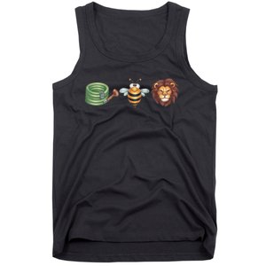 Hose Bee Lion Funny Meme Hose Bee Lion Tank Top