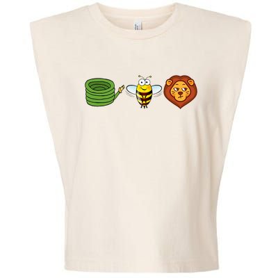 Hose Bee Lion Garment-Dyed Women's Muscle Tee