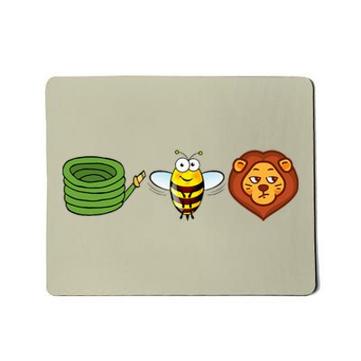 Hose Bee Lion Mousepad