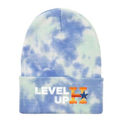 Houston Baseball Level Up Champions Tie Dye 12in Knit Beanie