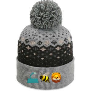 Hose Bee Lion Emoji The Baniff Cuffed Pom Beanie