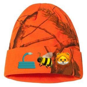 Hose Bee Lion Emoji Kati Licensed 12" Camo Beanie