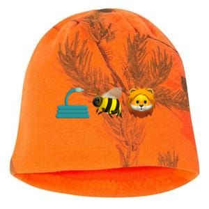 Hose Bee Lion Emoji Kati - Camo Knit Beanie