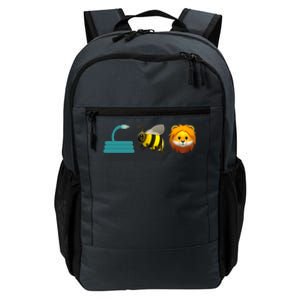 Hose Bee Lion Emoji Daily Commute Backpack