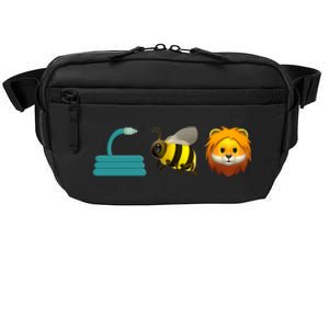 Hose Bee Lion Emoji Crossbody Pack