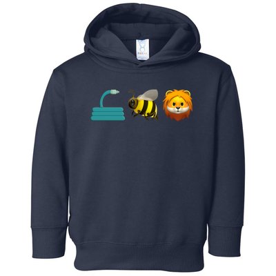 Hose Bee Lion Emoji Toddler Hoodie