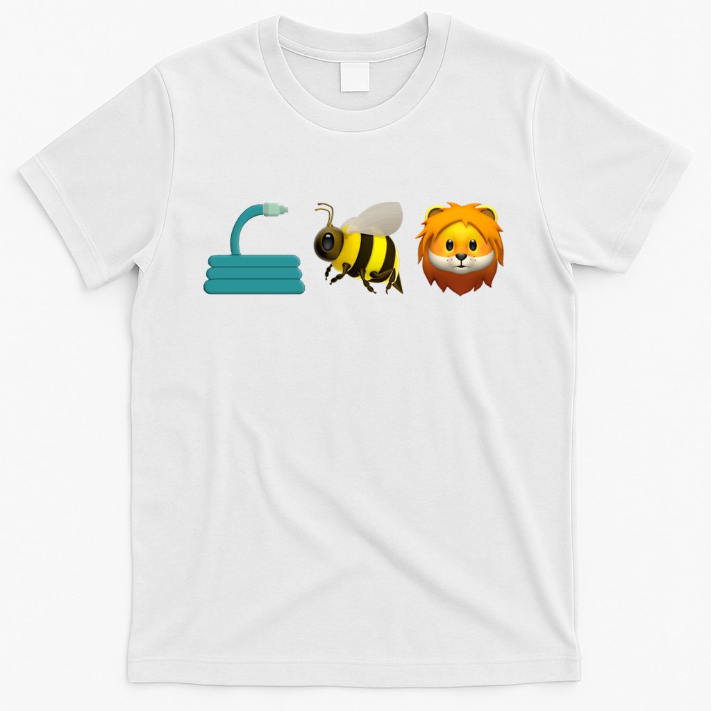 Hose Bee Lion Emoji T-Shirt