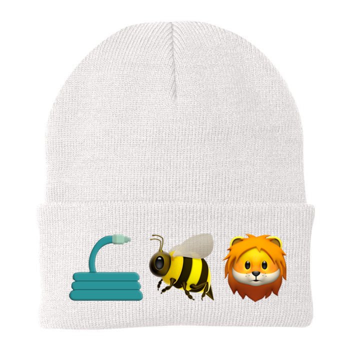 Hose Bee Lion Emoji Knit Cap Winter Beanie