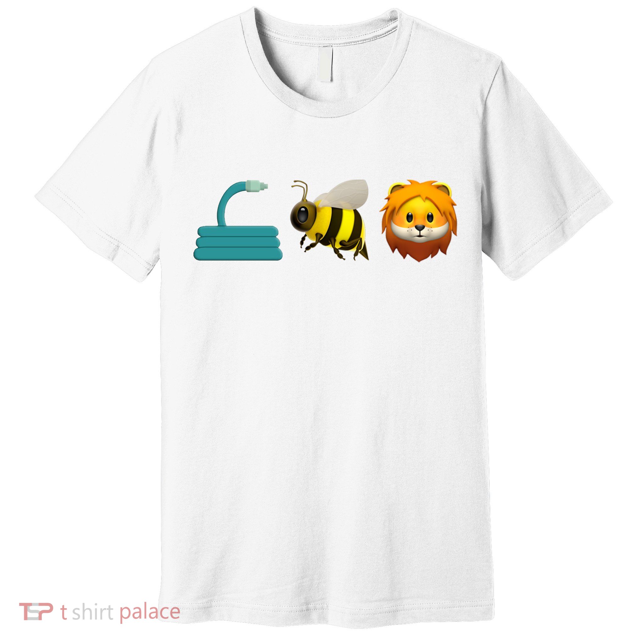 Hose Bee Lion Emoji Premium T-Shirt
