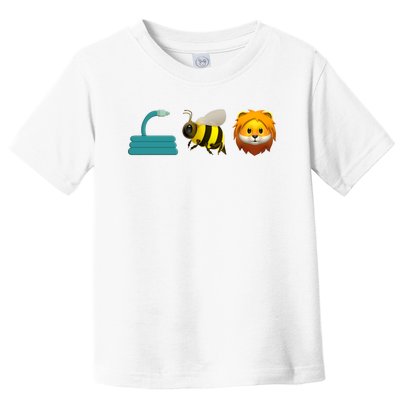 Hose Bee Lion Emoji Toddler T-Shirt